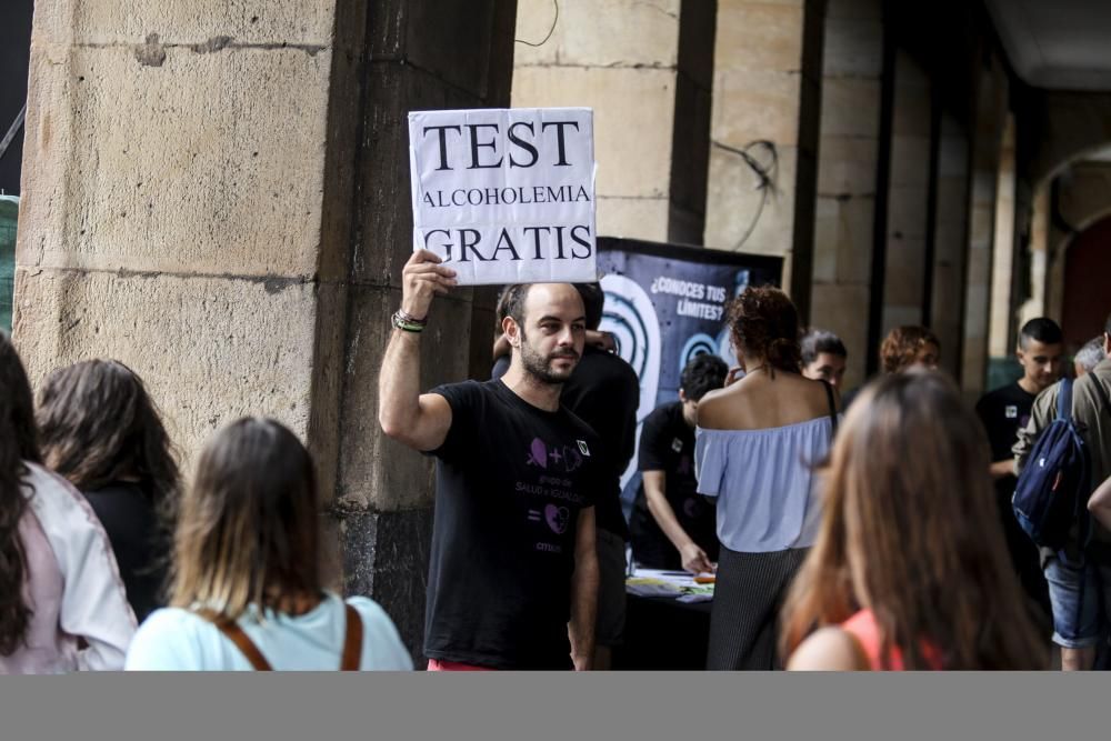 Gran fiesta de la sidra en Gijón