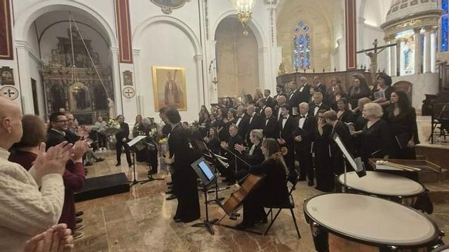 El concierto de Semana Santa que el Cor Ciutat d’Eivissa ofreció en la catedral el pasado 12 de abril.