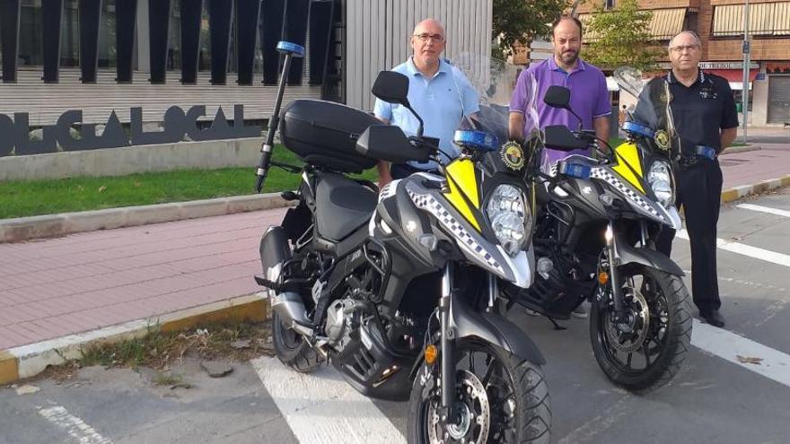 La Policía Local incorpora dos nuevas motocicletas