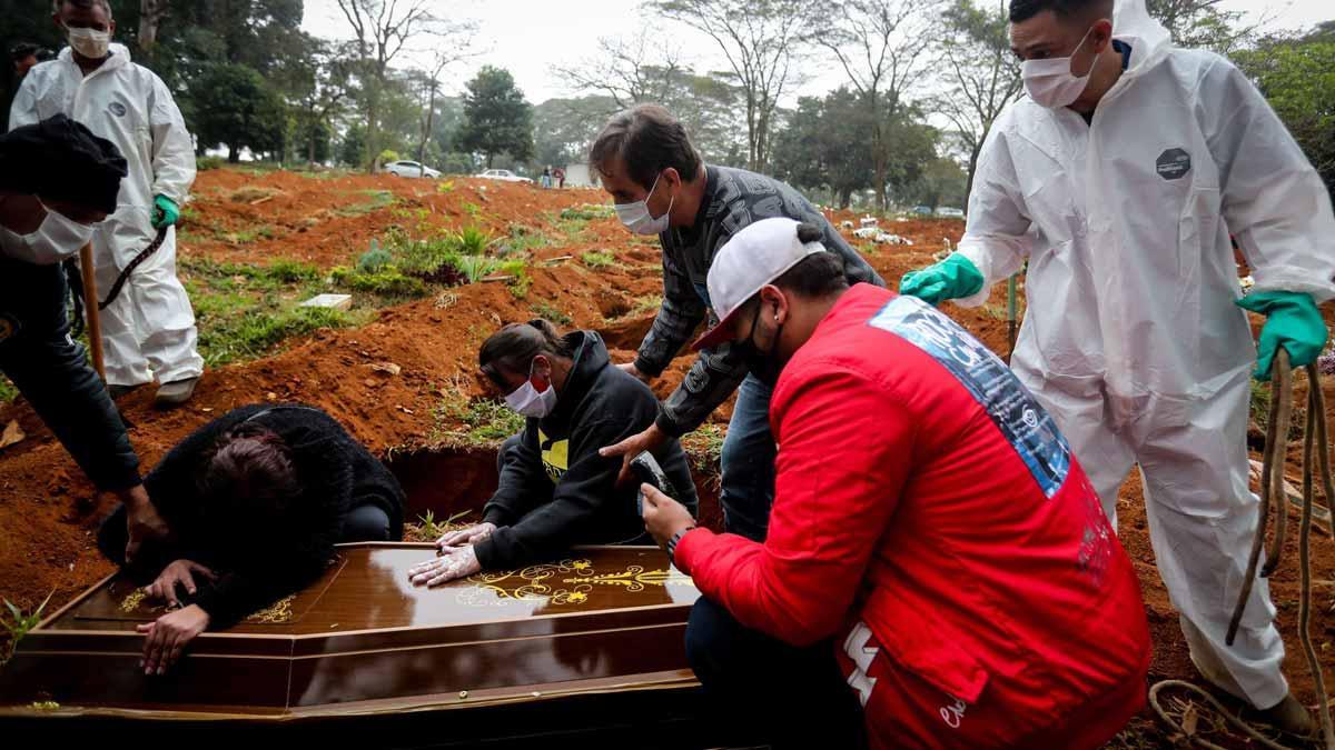 Brasil supera el millar de muertes por coronavirus en un solo día