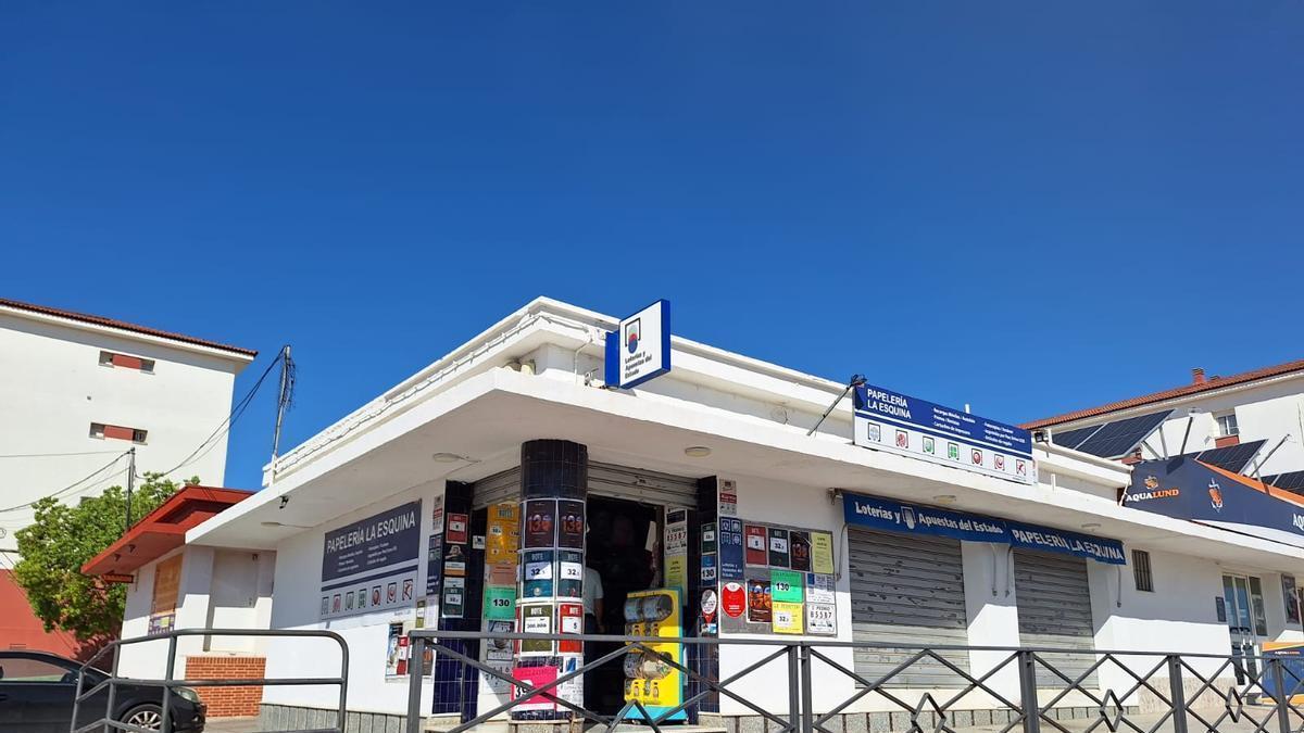 Una de las administraciones que ha sellado un boleto premiado.