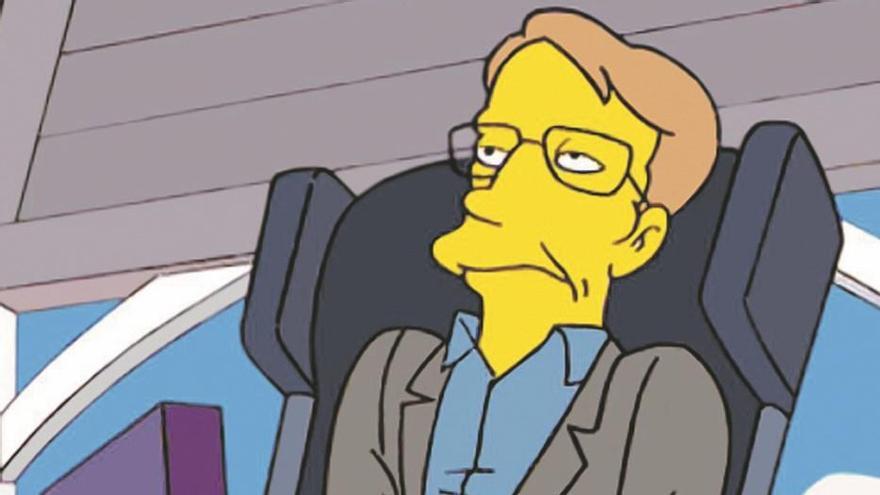 Stephen Hawking, un personaje de &quot;Oscar&quot; que trató con los Simpson