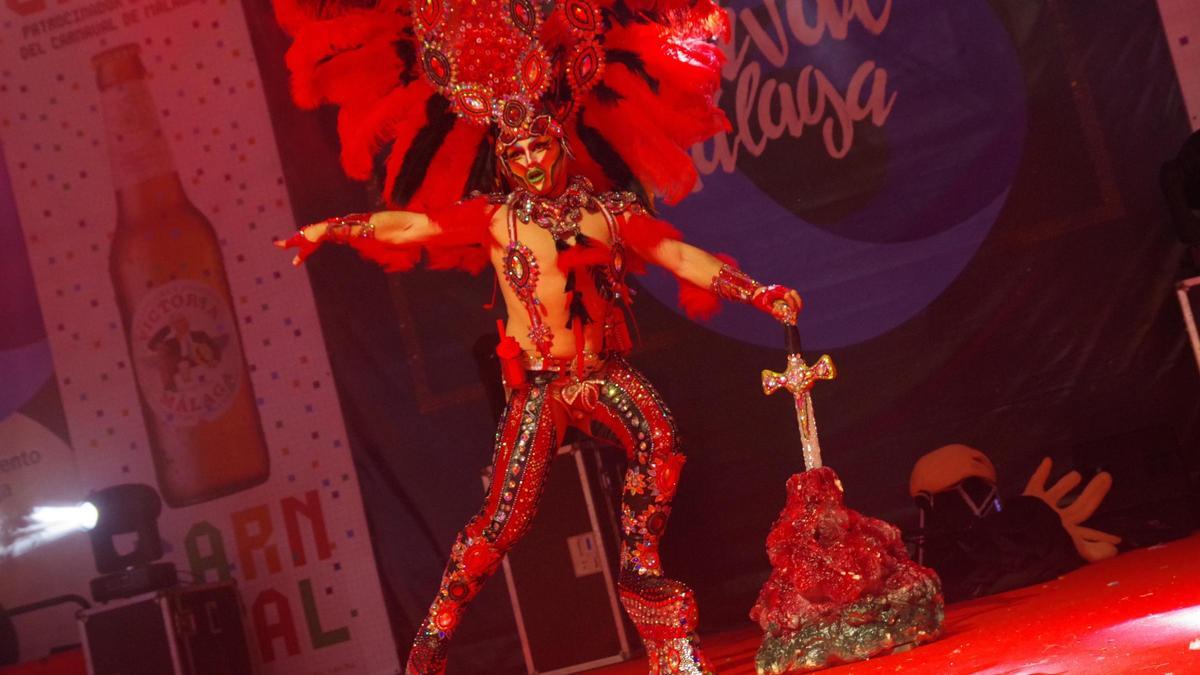 Una imagen de la gala de Drag Queens de una edición anterior del carnaval.