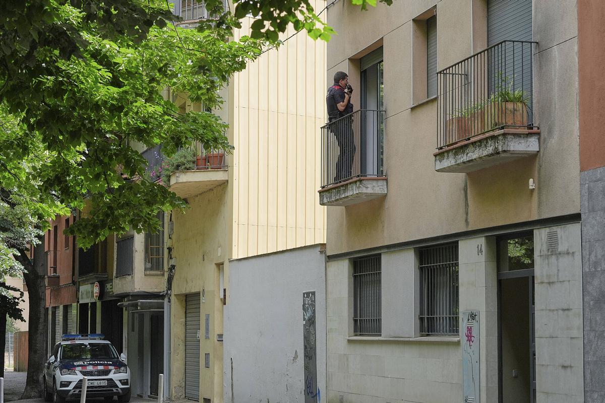 Girona pedret policia mossos esquadr pis ocupat