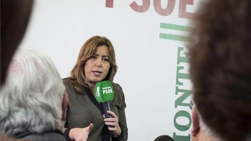 Susana Díaz apela al compañerismo en un PSOE sin &quot;etiquetas&quot; ni &quot;apellidos&quot;