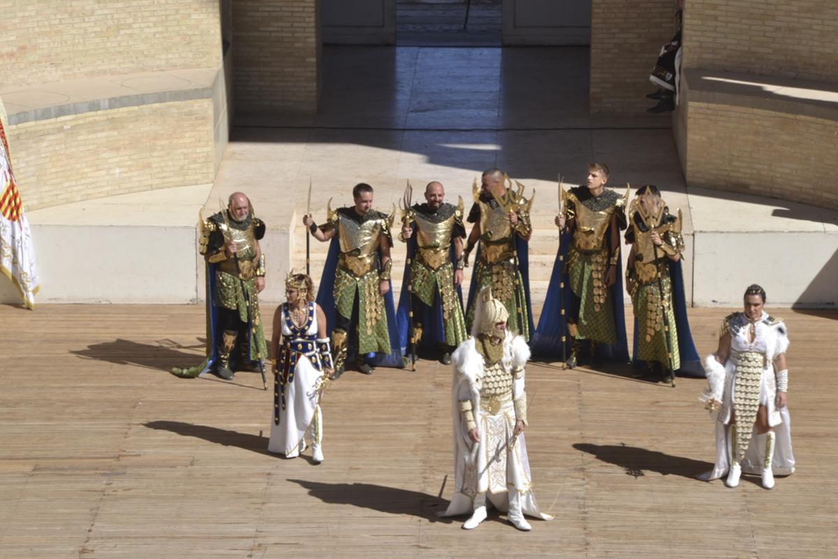 Moros y Cristianos en el Teatro Romano de Sagunt