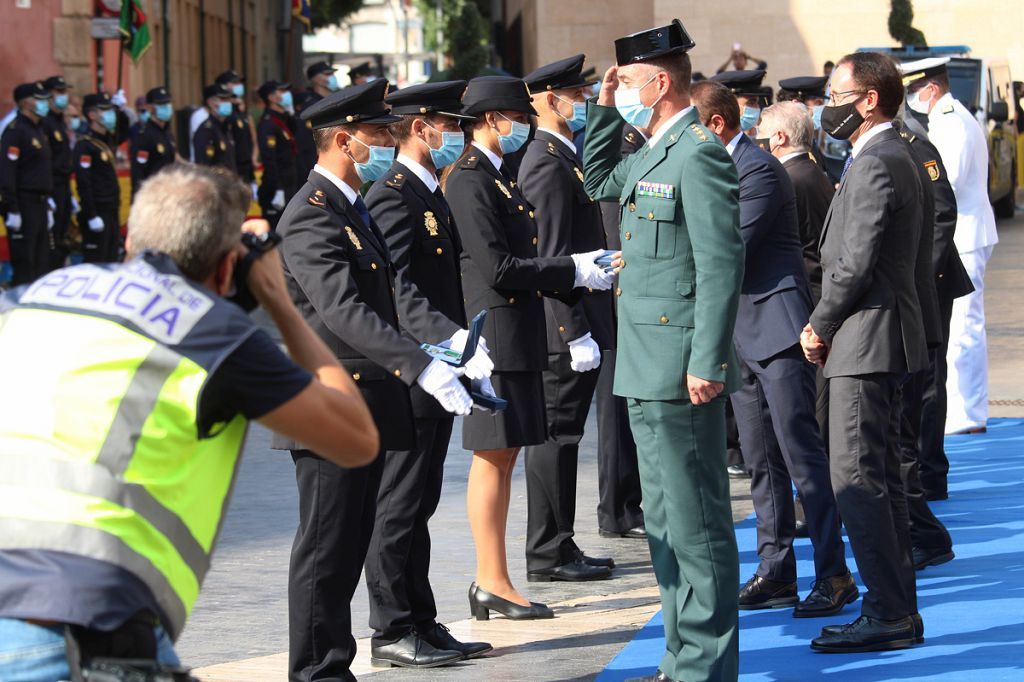 Acto de las Fuerzas del Orden en Murcia