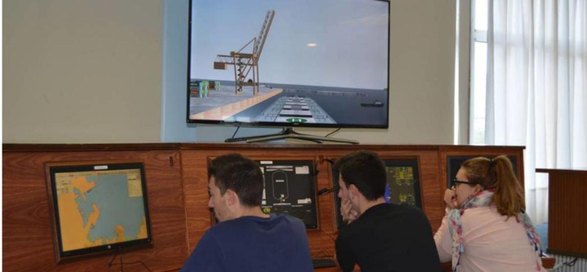 Alumnos del CIFP del Mar. | Cedida a Lne