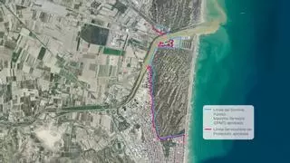 El antes y el después en la playa de Babilonia de Guardamar del Segura