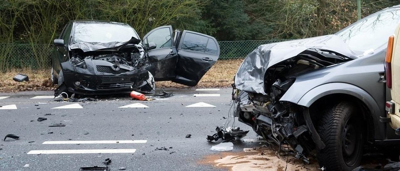 Imagen de archivo de un accidente de tráfico.