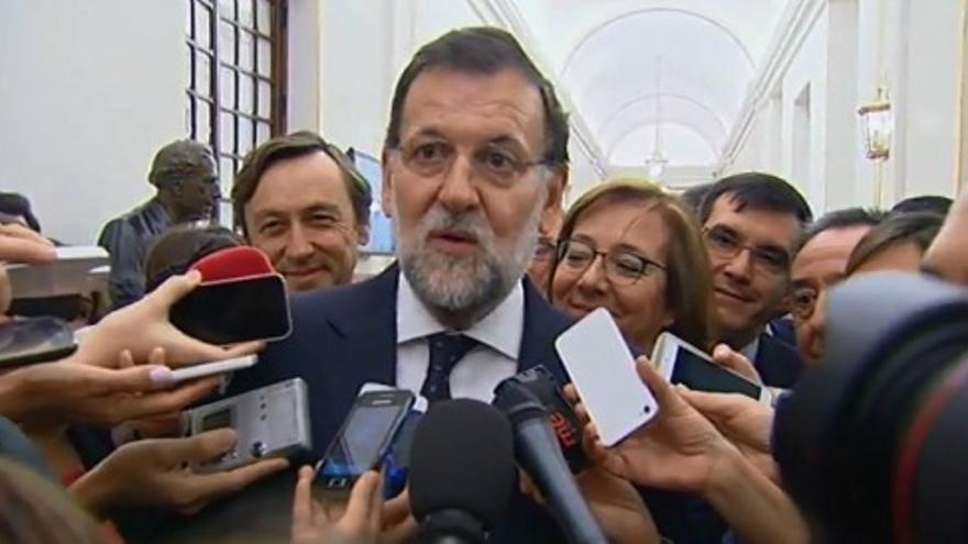 Rajoy no descarta ahora cambios en el PP