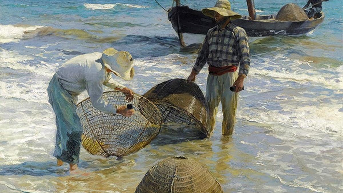 Pescadores valencianos, Joaquín Sorolla.
