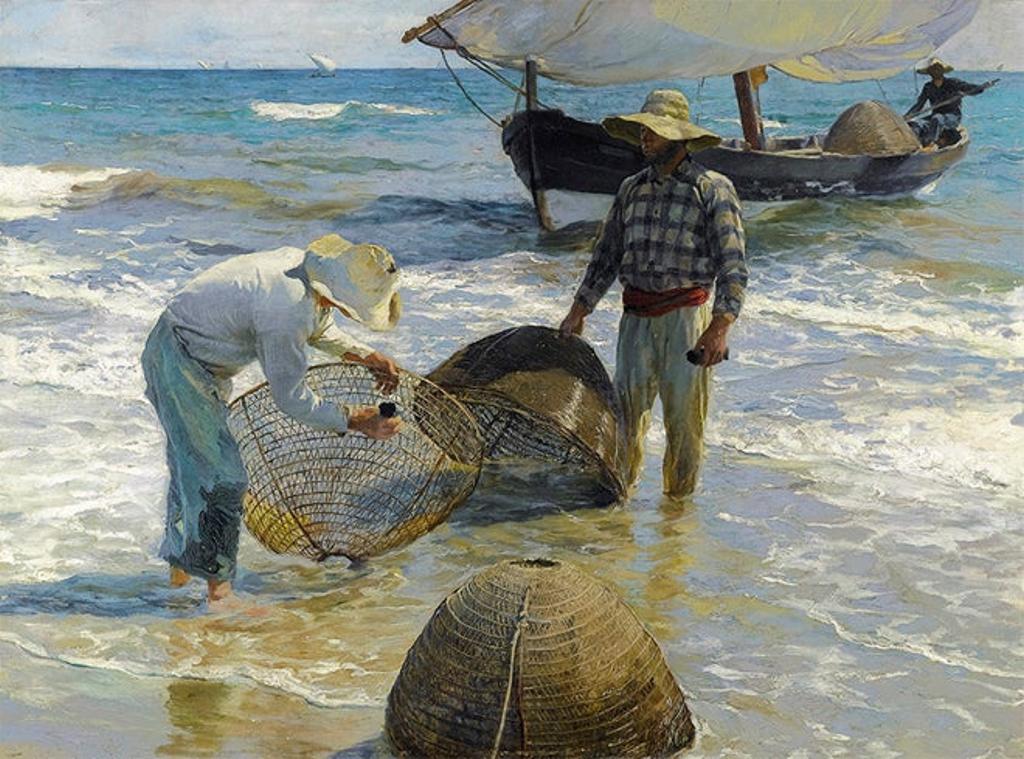 Pescadores valencianos, Joaquín Sorolla.