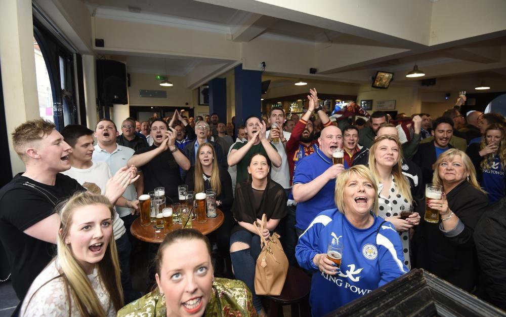 El Leicester, campeón de la Premier League