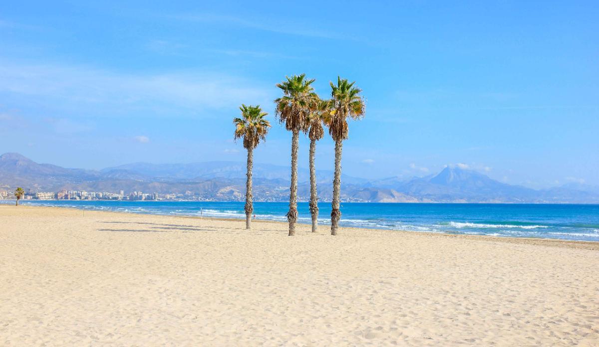 Playa de San Juan, en Alicante.