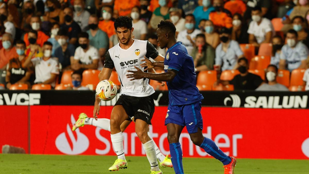 Valencia - Getafe: el estreno de Liga, en imágenes