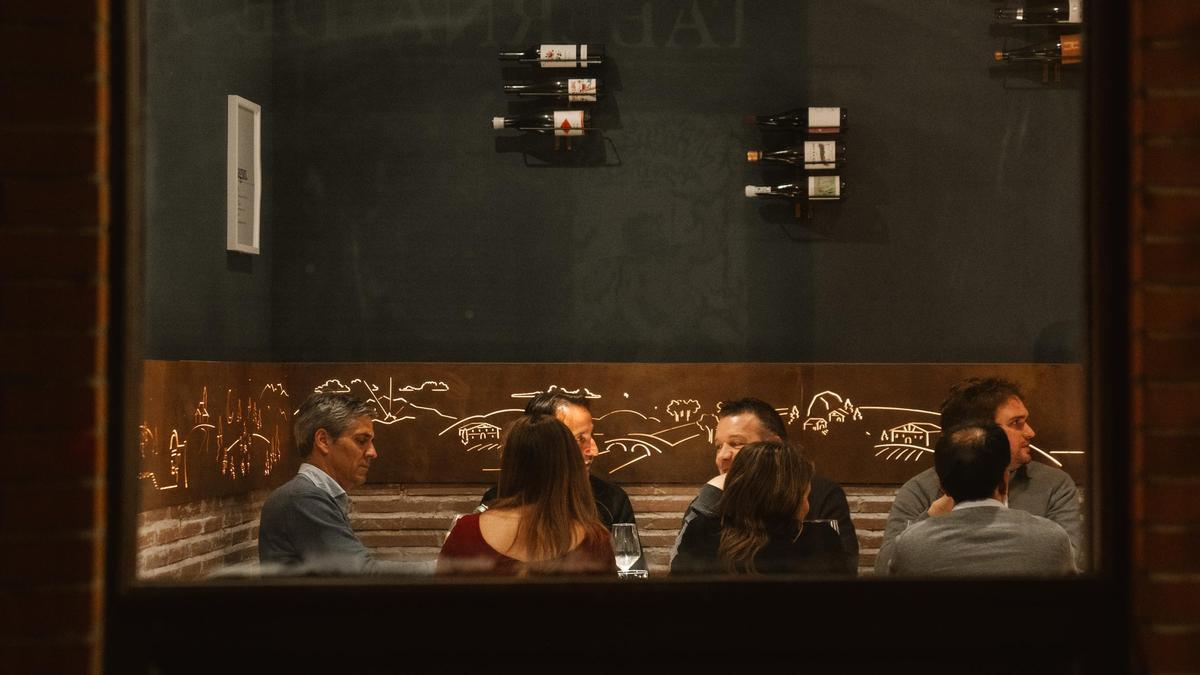 El restaurante Amets, en la zona de Conde Duque.