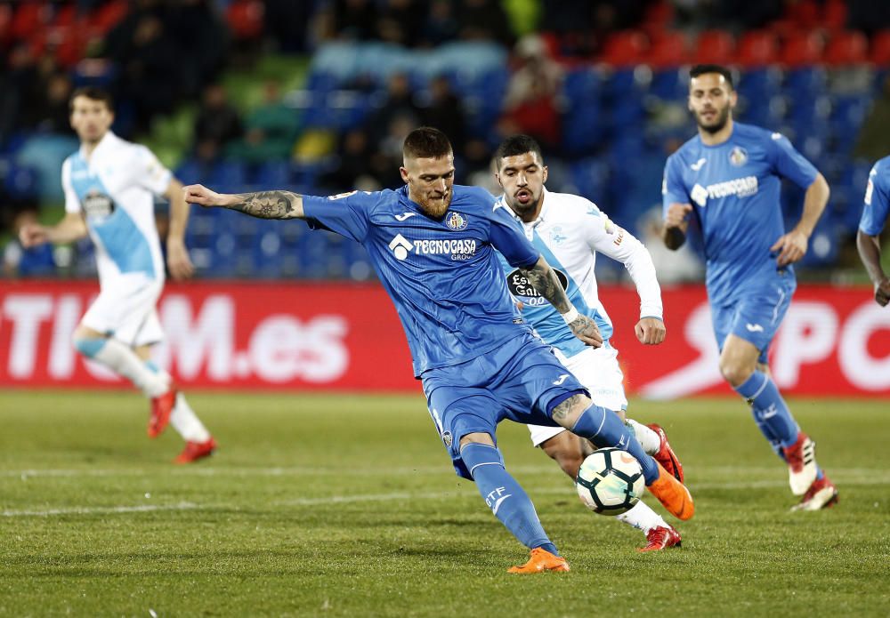 El Dépor sale goleado de Getafe