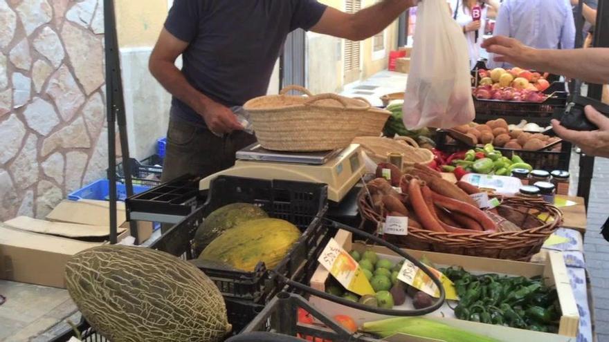 Impressionen vom neuen Ökomarkt in Sant Llorenç