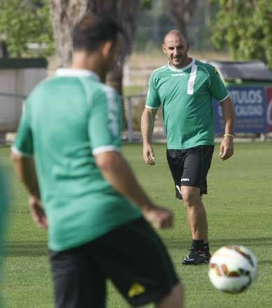 El Córdoba CF ultima el choque ante el Sevilla