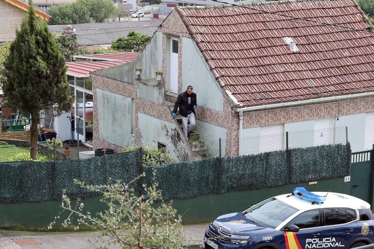Vivienda del barrio de Lavadores en la que tuvo lugar el crimen.