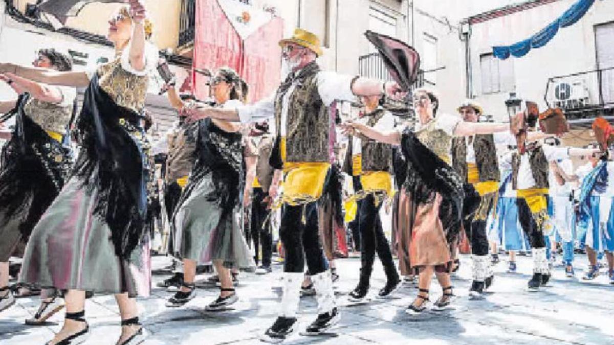 Uno de los momentos del Ball de Gitanes de Sant Vicenç de Castellet.