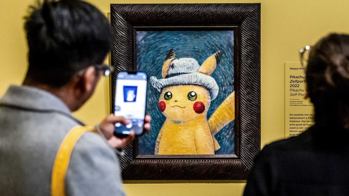 El museo Van Gogh de Ámsterdam colabora con Pokémon para celebrar su 50 aniversario.