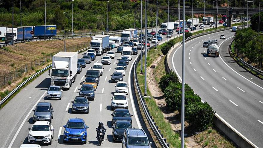 El colapso de la Autopista del Mediterráneo reduce los accidentes más graves en Cataluña