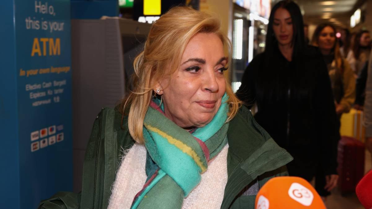 La nuera de Carmen Borrego se pronuncia por primera vez sobre su separación