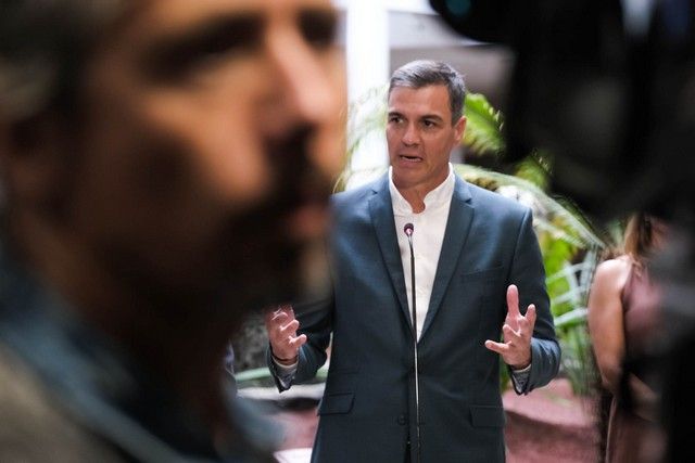 Visita de Pedro Sánchez a Lanzarote