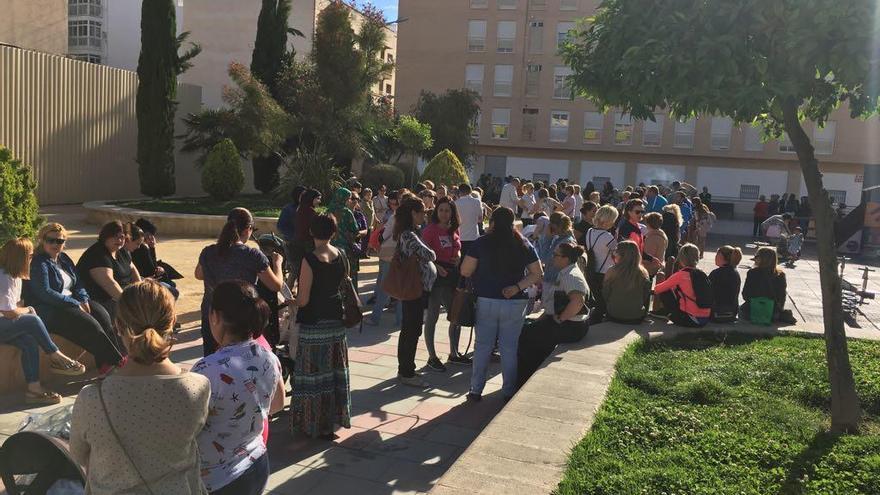 Protesta contra el albergue de transeúntes