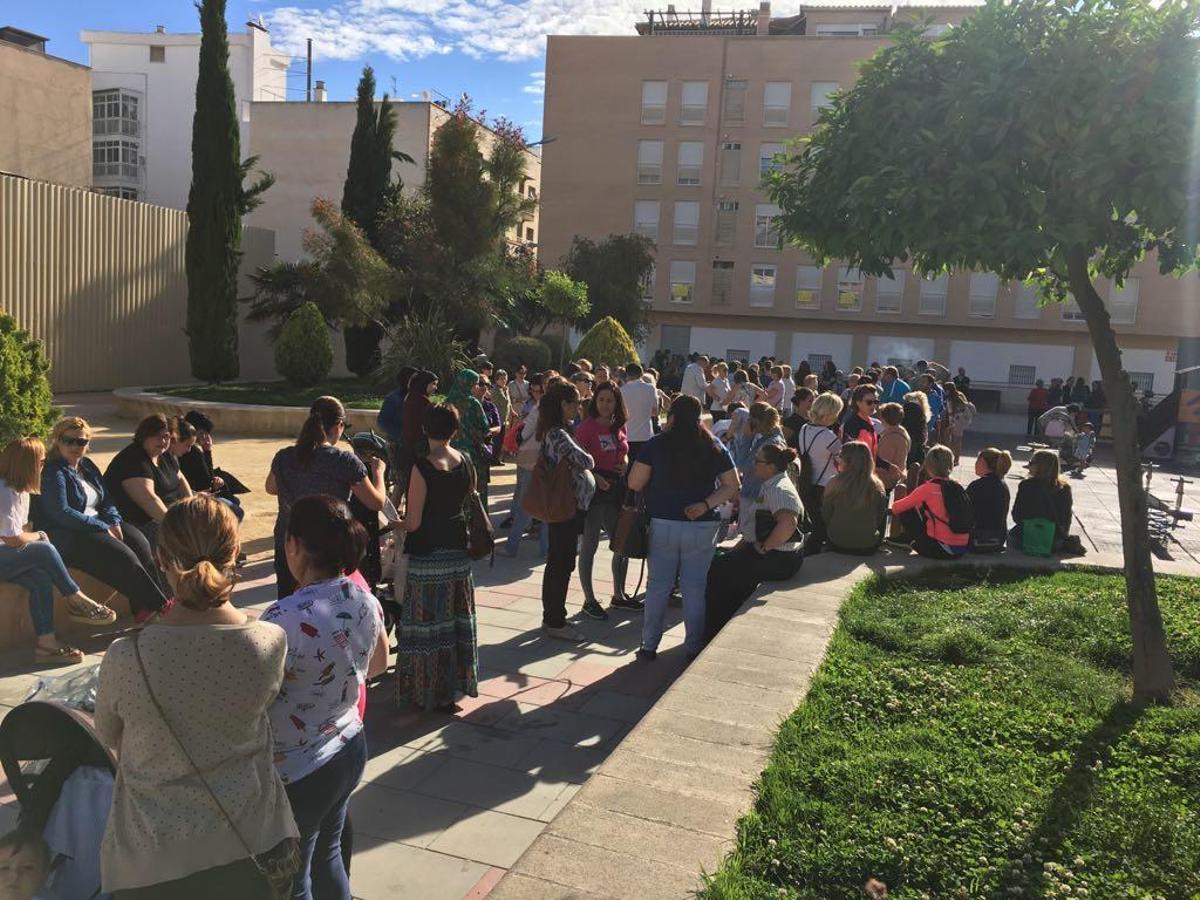 Protesta contra el albergue de transeúntes