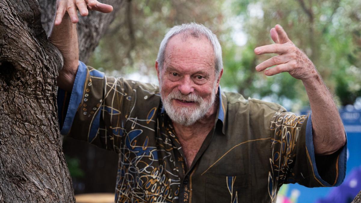 El director Terry Gilliam, Gran Premio Honorífico del festival de Sitges, fotografiado este miércoles en Sitges.