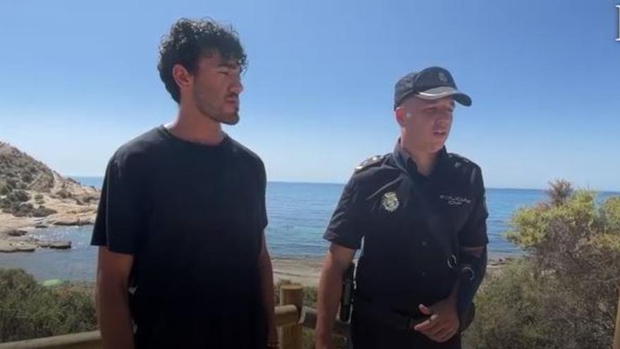 El angustioso rescate de un erasmus en el Cabo de las Huertas