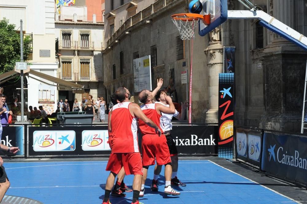 Baloncesto 3x3 en la Plaza Belluga