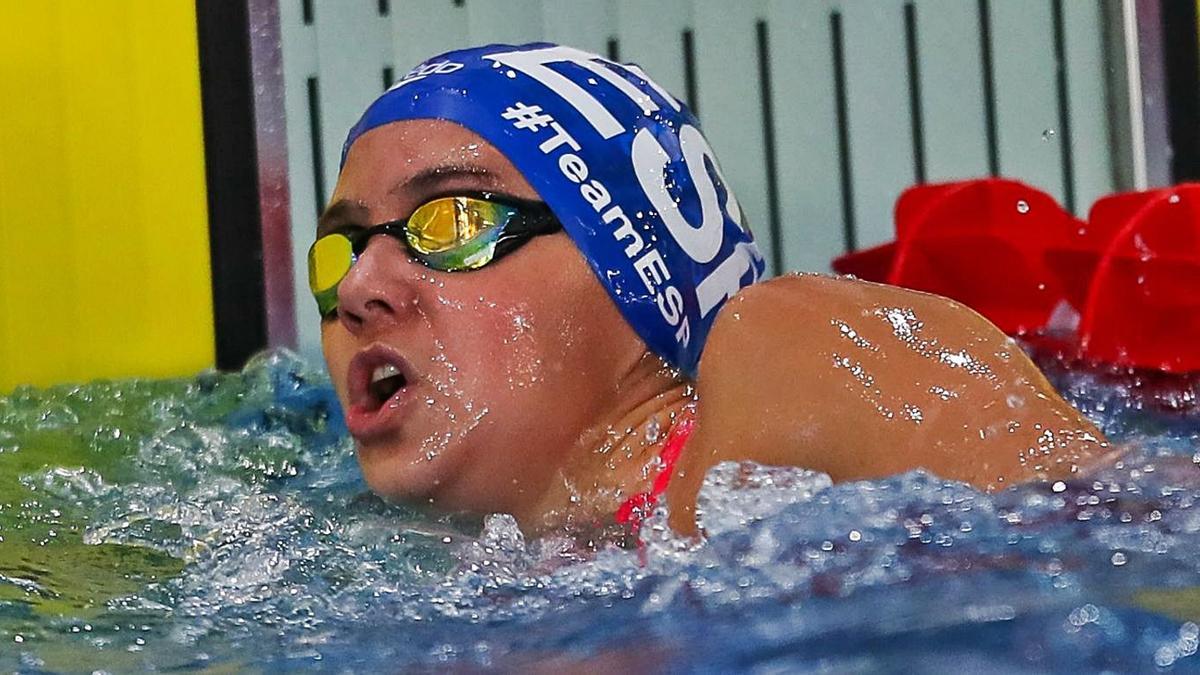 Cata Corró no pudo alcanzar la final en los 200 estilos en Budapest.