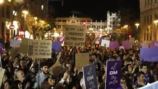Dos manifestaciones feministas recorrerán València por el 8M