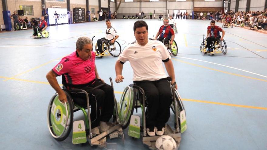 Bossio coordinará la escuela de fútbol en silla de ruedas