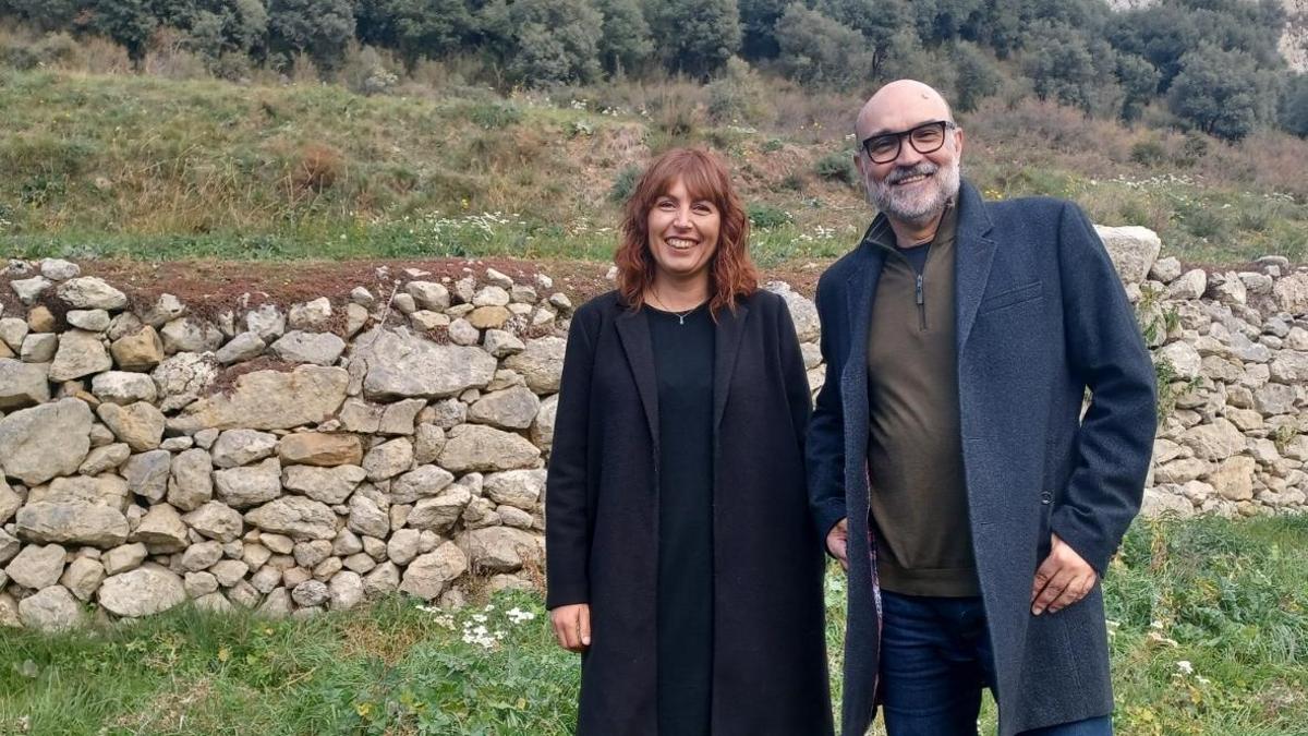 Rosa Prat, directora de Firhàbitat; i Josep Maria Serarols, president de l&#039;ACEB