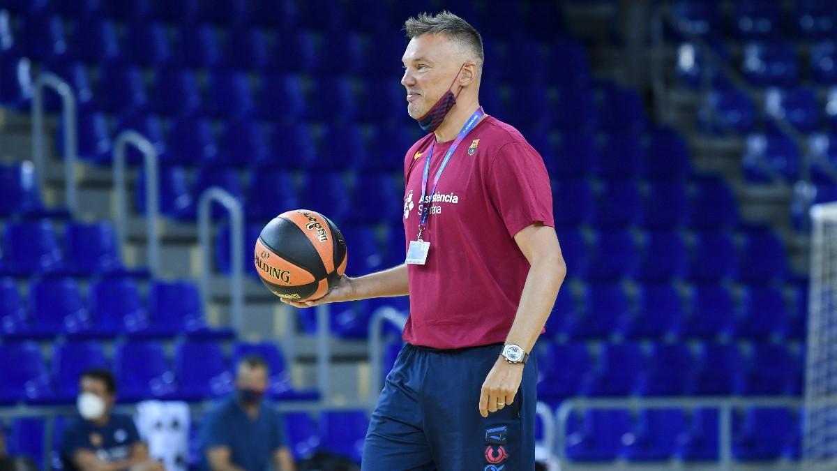 Saras Jasikevicius, entrenador del Barça