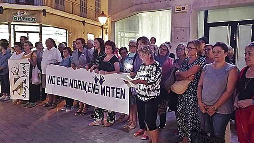 Manacor Acto de repulsa por el crimen machista