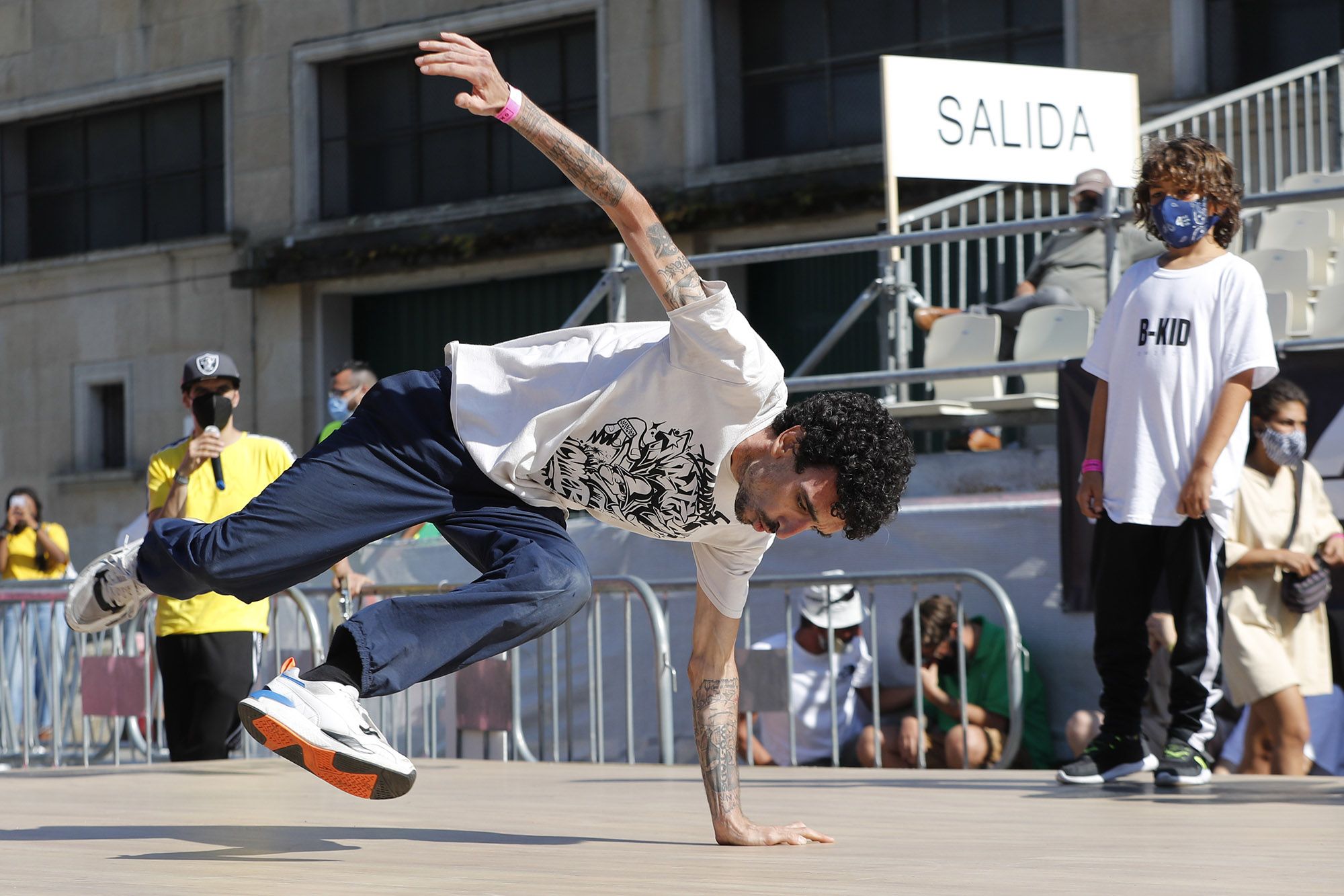 Segunda jornada de O Marisquiño con los campeonatos de skate, break y basket