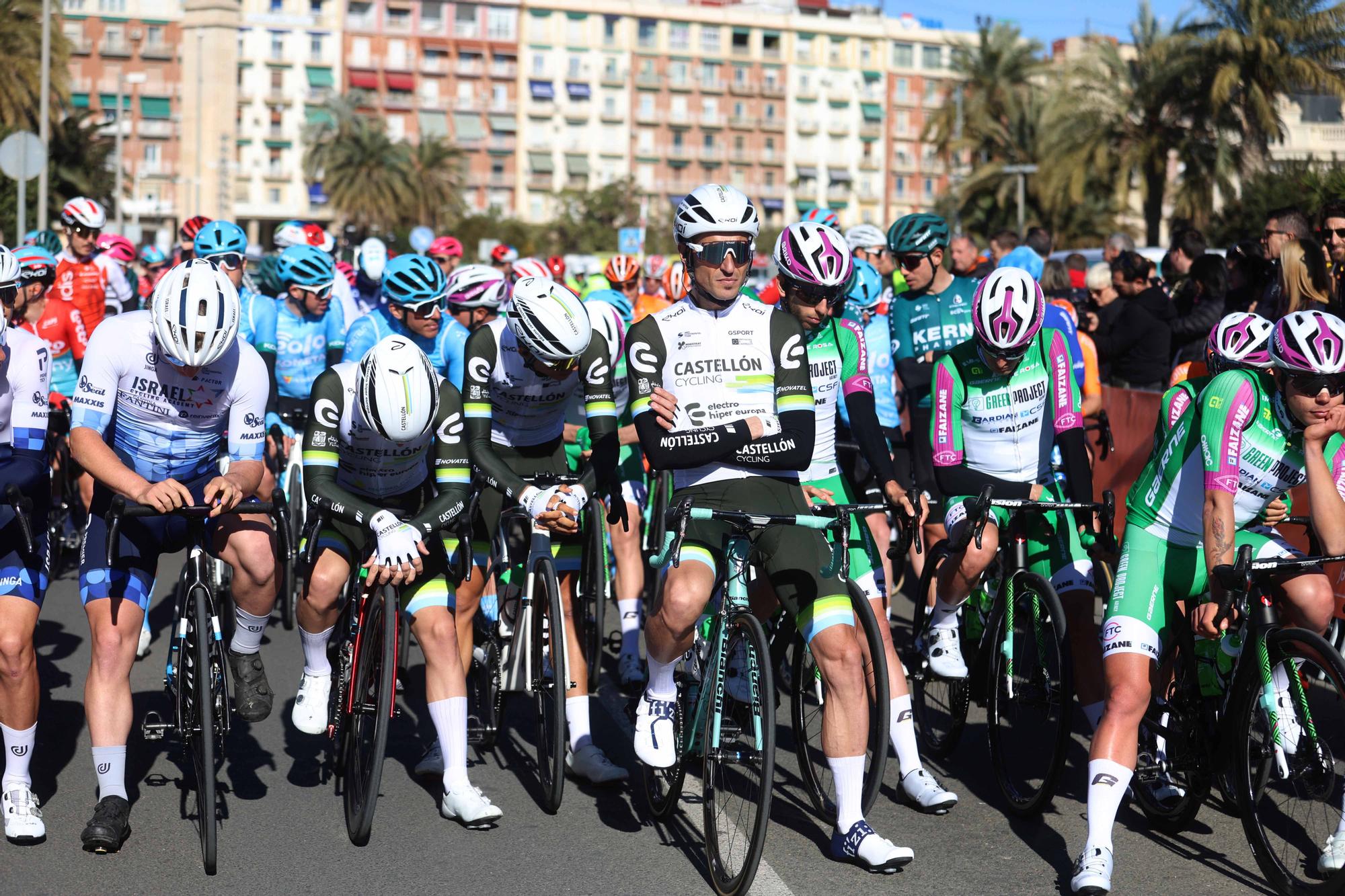 Salida de la Clàssica Ciclista Comunitat Valenciana 1969. Gran Premi València