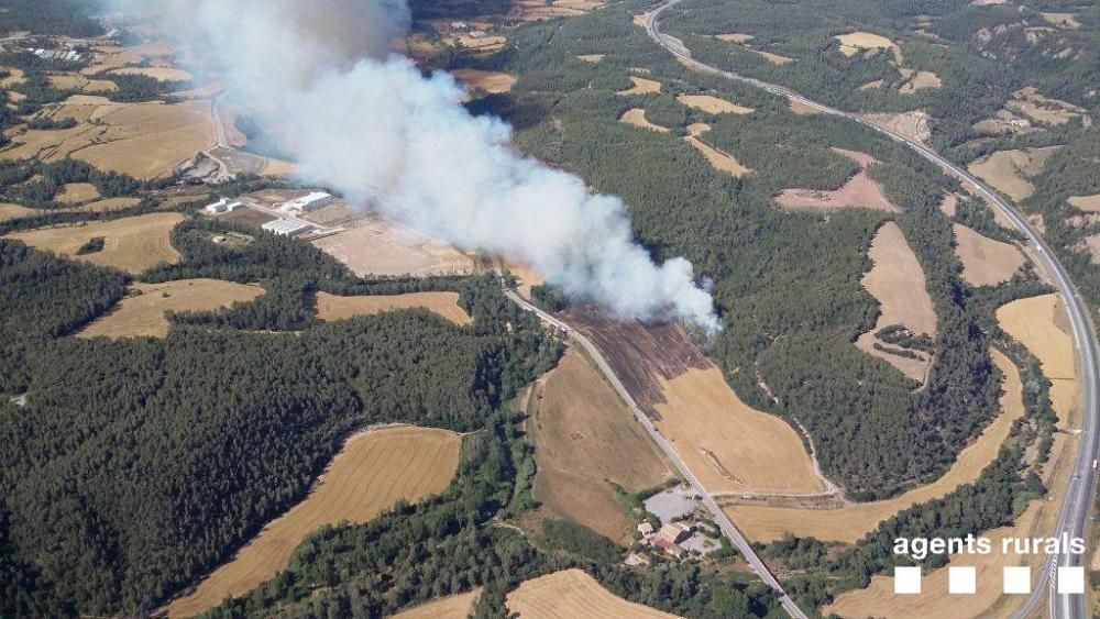 Incendi a Avinyó