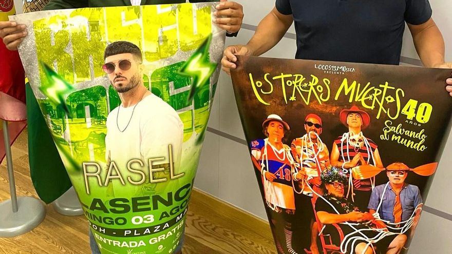 Los Toreros Muertos y Rasel cierran los conciertos del Martes Mayor de Plasencia