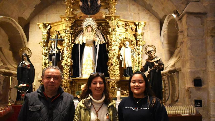 La Virgen del Buen Fin cierra el Sábado Santo con un itinerario por los enclaves más monumentales de Cáceres