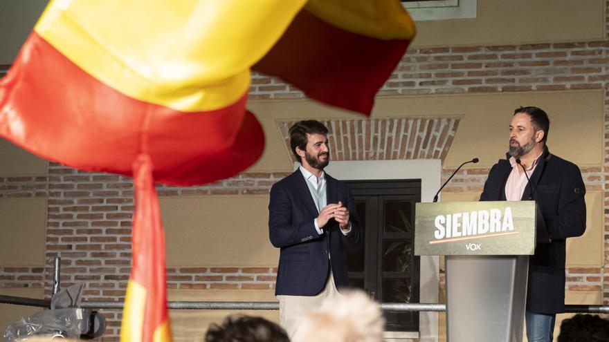 Abascal confirma que Vox pedirá entrar en el Gobierno de Castilla y León