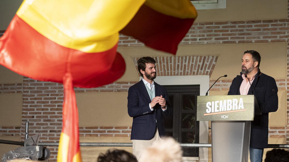 Abascal confirma que Vox pedirá entrar en el Gobierno de Castilla y León