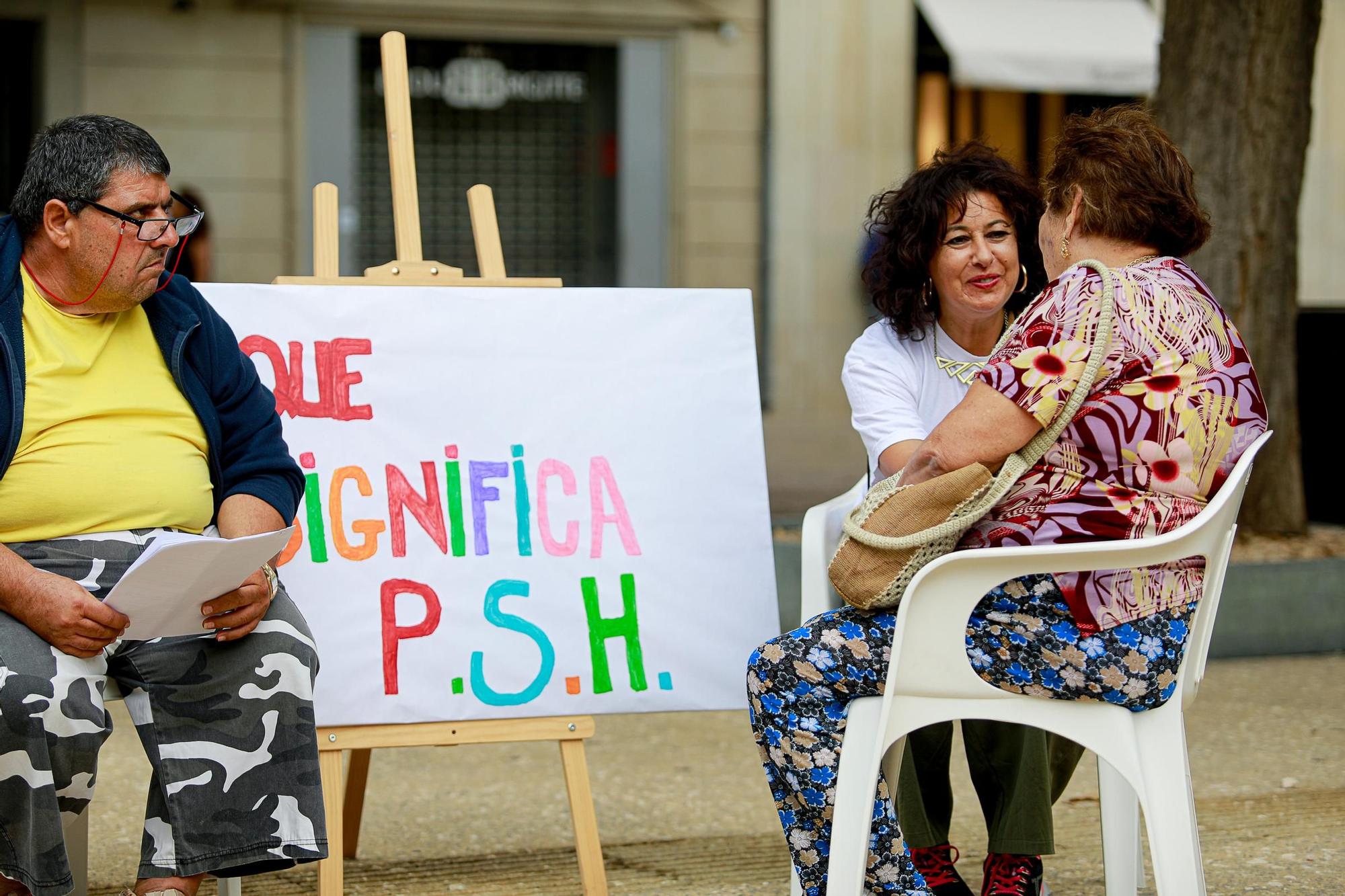 La celebración del Día de las Personas sin Hogar en Ibiza, en imágenes