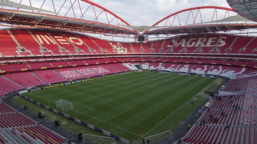 El estadio Da Luz de Lisboa.